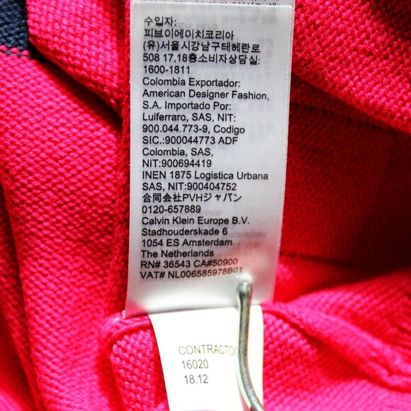 BNWT SS19 CALVIN KLEIN SWEATER BLOCK COLOR SWEATER L - Picture 13 of 13